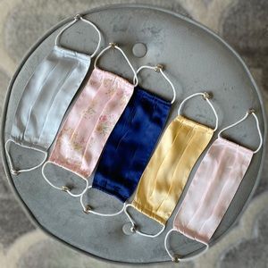 SOLD Pure Silk Satin Face Mask Soft Eco Friendly